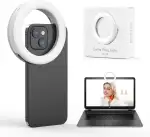 Ringlicht, Handy Ringleuchte, Mit DREI Farbmodi,USB-Laden, 40 LEDs Selfie Licht Geeignet für Hand...