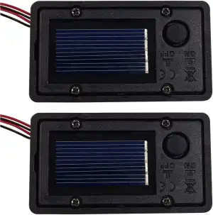 2/4 Stück, Batterie-Box Solar-Laterne, Ersatz-Lampen, für den Außenbereich, häng