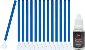 UES APSC16 Sensor Reinigungsset für APS-C DSLR und Spiegellose Kameras - 14x 16m