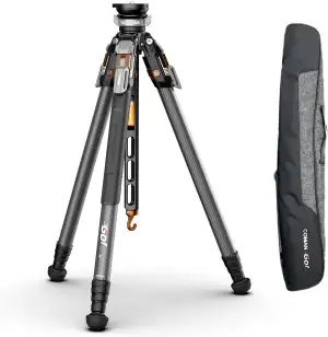 COMAN EIN-klick-Vollausziehbares Carbonfaser-Kamerastativ, Professionelles Video