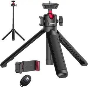 Selfie Stick ULANZI MT-16 Handy Stativ mit Fernauslöser Handyhalterung, Tischsta