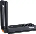 Rollei Universal L-Bracket, Arca-Swiss kompatibler L-Winkel für die Montage unter der Kamera