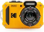 Kodak Pixpro WPZ2 - Digitalkamera Kompakt 16M Pixel, Wasserdicht bis 15m, Stoßfest, Video 720p, LCD-Bildschirm 2,7 - Li-Ionen-Akku, Gelb