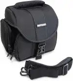 Bodyguard Fototasche Für System Bridgekameras und kleine DSLR Kameras Panasonic FZ82 FZ200 FZ300 FZ1000 FZ2000, Sony HX400V, Nikon B500 B600 B700 Canon EOS M50 M100 Sony Alpha 6000 - XL