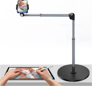 yAyusi Overhead Stativ Handy für iPhone, 30 cm Lang Handyhalterung Zum Filmen, V