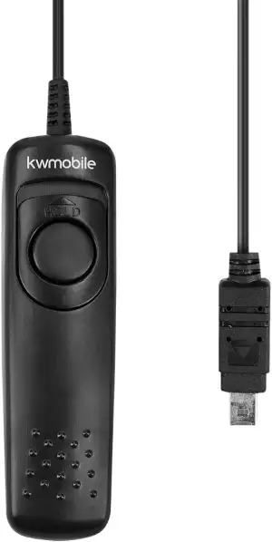kwmobile Kamera Fernauslöser für Spiegelreflexkameras - ersetzt MC-DC2 - Drahtau