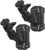 Camojojo Kamera Halterung, Wildkamera Zubehör mit Halterung & Gurt, Kompatibel mit Wildkamera Überwachungskamera & Solarpanel, 360°Verstellbar (2 Stück)