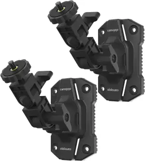 Camojojo Kamera Halterung, Wildkamera Zubehör mit Halterung & Gurt, Kompatibel m