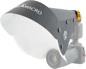 Gua'ge Makro-Blitzdiffusor-Softbox, Makrofotografie-Hufeisen-Gegenlichtblende fü