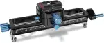 SIRUI MS18 180mm Macro Schiene für arca Swiss Platte, 360°drehbare Klemme, für Kameras, Stative, ...