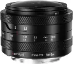 AstrHori 6.5 mm F2.0 APS-C 192° Ultraweitwinkel-Fischaugenobjektiv mit manuellem Fokus spiegellose for Sony E-Mount-Kameras A6000 A6300 A6500 NEX-6 NEX-7 RX100,A7 A7S A7R II