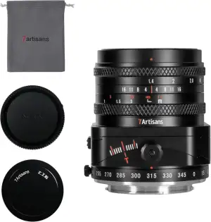 7artisans 50mm F1,4 Tilt-Shift-Objektiv mit APS-C-Rahmen und 2-in-1 kompatibel f