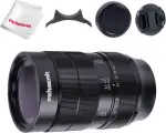 PERGEAR 60mm F2.8 II Vollformat-Makro Objektiv mit 2-facher Vergrößerung für Sony E-Mount, Manueller Fokus und Große Blende, Kompatibel mit spiegellosen Sony E-Mount-Kameras Alpha a7 a7II a7III a7R