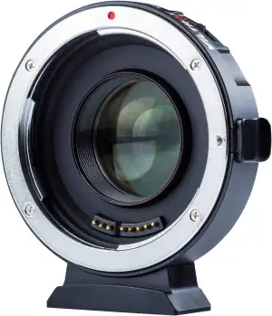 EF-M2II Autofokus Objektiv-Adapter 0,71x Speed-Booster kompatibel mit Canon EF O
