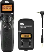 Pixel Fernauslöser Kamera Fernbedienung TW283-E3 Timer Auslöser für Canon EOS R R8 R7 R10 R100 R50V RP RA R6 R6 Mark II 70D 90D 850D 800D 750D 250D 200D usw. für Olympus OM-1 OM-5 EM1-III EM5-III