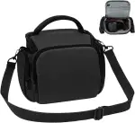 Ainiv Kameratasche, Spiegelreflex DSLR SLR Fototasche, Kamera Tasche zum Umhängen Kompatibel für Canon Nikon Sony SLR/DSLR Kamera Objektive und Zubehör Wasserdicht