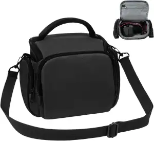 Ainiv Kameratasche, Spiegelreflex DSLR SLR Fototasche, Kamera Tasche zum Umhänge