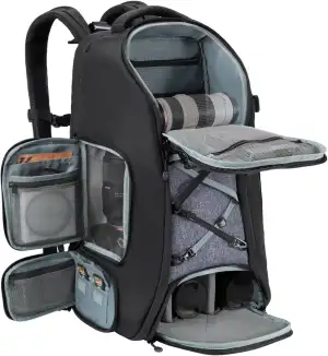 K&F CONCEPT Fotorucksack Groß Kamerarucksack 30L Wasserdicht Camera Backpack mit