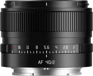 TTARTISAN AF 40mm F2 Kameraobjektiv Vollformat Autofokus Leichtes Walk-around-Ob