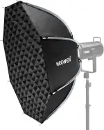 NEEWER 90cm Octagon Softbox, Bowens Mount Achteckige Softbox mit Honeycomb Gitter, Tasche für RGB CB60 CB60B CB200B MS60B MS60C MS150B S101-300W/400W Pro Vision 4 Q4, NS35P