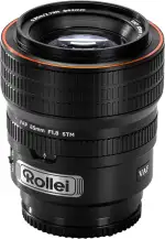 Rollei AF 85 mm F/1.8 Vollformat Objektiv für Sony FE mit STM-Autofokus | Vollmetall Gehäuse 477g Kompatibel mit APS-C FX30/ZV-E10/A6000–A6700/A5000/A5100 und Full Frame ZV-E1/FX3/A1/A1II/A9/A7 Series