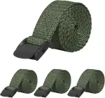 4 Stück Grüne Trail-Kamera-Gurte Wildtier-Trail-Kamera-Befestigungsgurte 145 cm strapazierfähiger Nylon-Gurt mit Cam-Schnallen Spanngurt aus Cinch-Nylon-Faser für Jagdkamera-Zubehör