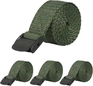 4 Stück Grüne Trail-Kamera-Gurte Wildtier-Trail-Kamera-Befestigungsgurte 145 cm 