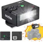 Godox IM30 Kamerablitz Manual Speedlite, S1/S2 Optische Steuerung 6500K±200K, 7 Leistungsstufe (1/64~1/1), IM 30 Godox Mini Blitz für Sony Canon Nikon Fuji Pentax Olympus