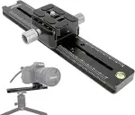 Koolehaoda 240mm Professional Rail Nodal Slide Metall Schnellverschlussklemme, Doppelseitige Klem...