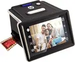 HP FilmScan Touchscreen-Film- und Diascanner mit 5-Zoll-LCD-Bildschirm, wandelt Negative und Dias...