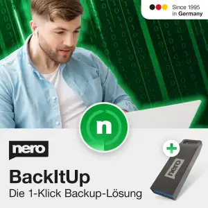 Backup Software Nero BackItUp – Datensicherung mit Auto-Backup, Cloud-Sicherung,