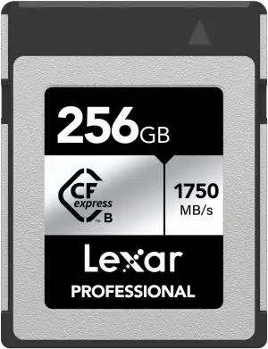 Lexar Professional 256GB CFexpress Karte, Typ B CFe Karte, bis zu 1750MB/s Leseg