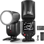 NEEWER Z2PRO-S 2.4G TTL Round Head Blitz Speedlite Kompatibel mit Sony, Drahtlos Kompatibel mit G...