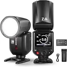 NEEWER Z2PRO-S 2.4G TTL Round Head Blitz Speedlite Kompatibel mit Sony, Drahtlos