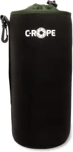 C-Rope Neopren Objektivbeutel mit Fleece-Fütterung, Objektivköcher für Objektive und Kamerazubehör, Größe XXL