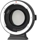 EF-EOS M2 Autofokus Objektiv-Adapter 0.71x Speed-Booster kompatibel mit Canon EF-Objektiv zu EOS-M (EF-M Mount) Kameras CAN0N EOS M M2 M3 M5 M6 M10 M50 M100 M200