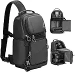 TARION Kameratasche Sling Kamera Schultertasche Umhängetasche Wasserdicht Fotorucksack Spiegelref...