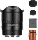 7artisans 10 mm F2.8 II Vollformat-Ultraweitwinkel-Fischaugenobjektiv 185° Manueller Fokus für spiegellose Sony E-Mount-Kameras
