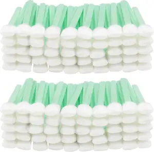 Belle Vous Reinigungsstäbchen Wattestäbchen Lang Steril (100Stk) – 12,8 x 1,5 cm