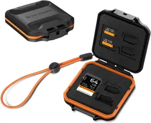 K&F CONCEPT Speicherkarten Schutzhülle für 16 Micro SD TF Speicherkarten, kompakt, wasserfest und...