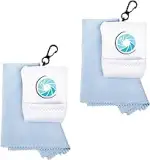 Lens-Aid Mikrofaser Reinigungstuch mit Aufbewahrungsbeutel und Karabiner von Lens-Aid: Für Kamera...