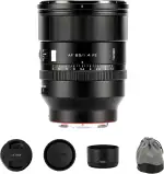 VILTROX 85mm F1.4 Pro FE Vollformat Objektiv Autofokus Große Blende Porträt Objektiv mit Hyper-VCM Motor Kompatibel mit Sony E-Mount-Kameras a7c, a7RII, a7RIII, a7RIV, a7SIII, a9, FX3, A1, A93, ZVE1