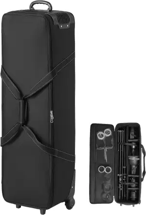 VEVOR Studio Trolley 118x37x30 cm, Transporttasche für Studioausrüstung, Kamerat