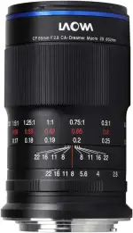 Venus Laowa 65 mm f/2.8 APS-C Ultra Makro Manueller Fokus Objektiv für Fuji X Mount Kamera, schwarz