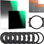 K&F CONCEPT Nano-X Square Filterset Rechteckfilter ND1000 Soft GND8 Verlaufsfilter mit Filterhalter Kit