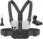 Handy Brusthalterung Brustgurt Handyhalterung Körper Halter Chest Mount Zubehör Kompatibel mit iP...