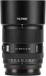 VILTROX AF 85 mm F2.0 EVO Kameraobjektiv für Sony FE Vollformat Autofokus Leichtgewicht Porträt