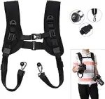 K-förmiger Quick Snapshot Kamera-Schultergurt mit Schnellentriegelung, Doppel-Schultergurt, weich...