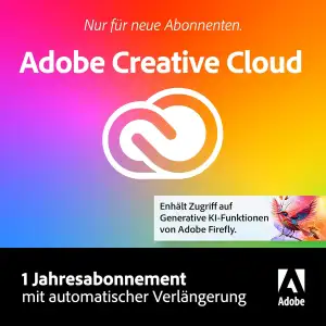 Adobe Creative Cloud Pro |Grafik Design Software|Generative KI Features|Vektor-I