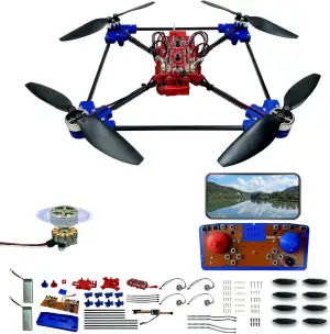 Quadrotor-Drohnen-DIY-Kit Ein einzigartiges STEM-Projekt mit Bürstenlosem Motor,